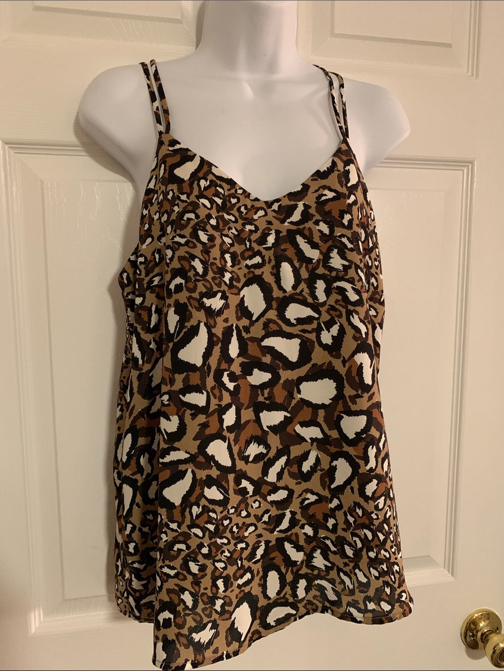 Jade by Melody Tam Animal Print Tank Top